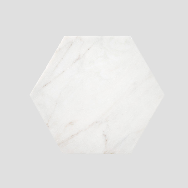 Hexagon Marble tray | Att Pynta